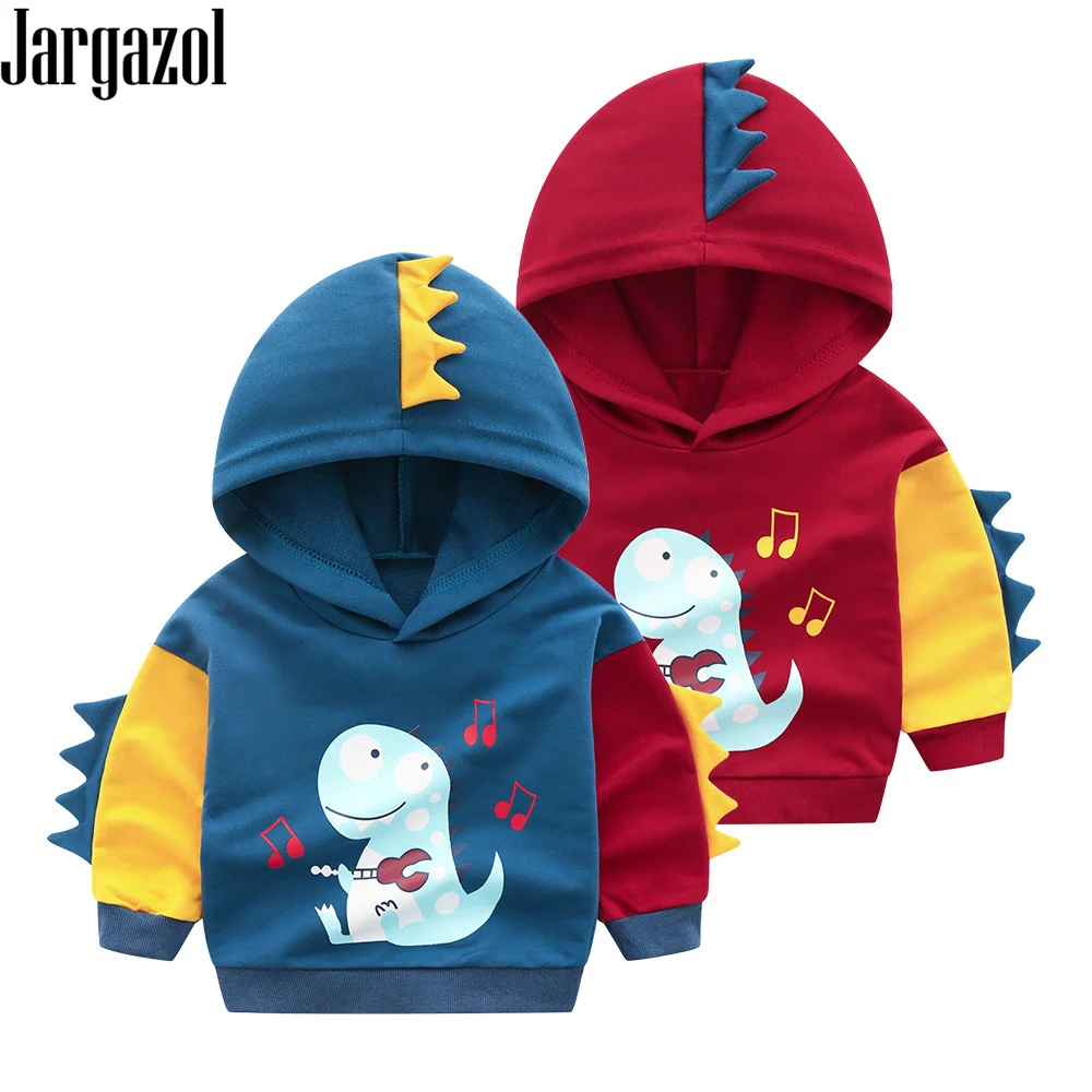Jargazol Toddler Boys Sweatshirts Cartoon Dinosaur Printed Embroidery Fashion Kids Hoodie Fall Spring Children Clothes Outfits
Jargazol Toddler Boys Sweatshirts Cartoon Dinosaur Printed Embroidery Fashion Kids Hoodie Fall Spring Children Clothes Outfits