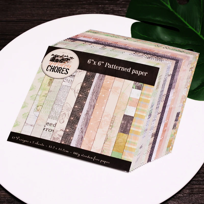 24 decorative paper Single-side Printed Mixed pattern creative papercraft art paper handmade scrapbooking kit set book
24 decorative paper Single-side Printed Mixed pattern creative papercraft art paper handmade scrapbooking kit set book