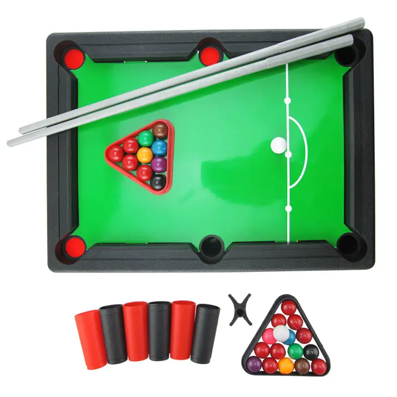 Image Free Shipping Mini Pool Table Game Toy Kids Table Top With Accessories Board Games Gift  K5BO