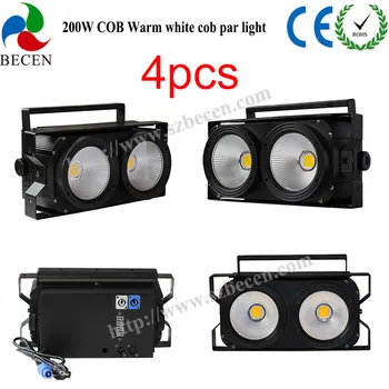 LED COB 2eyes 2X100W COB Par Light warm white color 200w COB par can stage lighting 4pcs
LED COB 2eyes 2X100W COB Par Light warm white color 200w COB par can stage lighting 4pcs