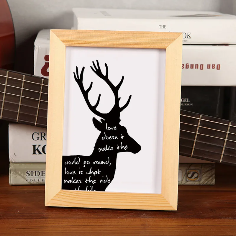 A4 Size Wood Photo Frame Wood Card Backplane Stand Table Display Photo Quadro Decoration TV Wall Frame Best Gift 2019
A4 Size Wood Photo Frame Wood Card Backplane Stand Table Display Photo Quadro Decoration TV Wall Frame Best Gift 2019