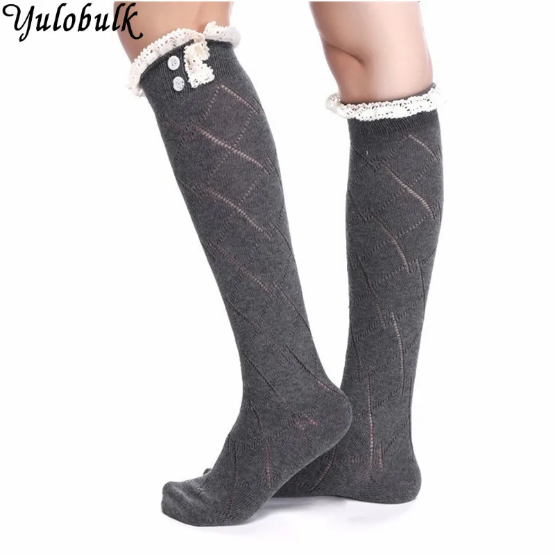 Knit Leg Warmers for Women Lace Boot Socks Buttons Hollow Boot Cuffs Geometric Knee High Socks Knitted Long Socks Boot Toppers
Knit Leg Warmers for Women Lace Boot Socks Buttons Hollow Boot Cuffs Geometric Knee High Socks Knitted Long Socks Boot Toppers