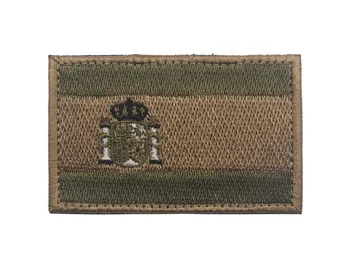 10pcs Embroidery Spain Flag Patch Hook Loops Military Tactical Patches Army Shoulder Brassard Combat Badge Cloth Armband 8*5cm
10pcs Embroidery Spain Flag Patch Hook Loops Military Tactical Patches Army Shoulder Brassard Combat Badge Cloth Armband 8*5cm