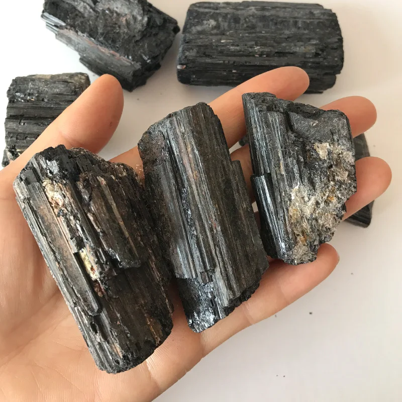 100g/bag Natural Black Tourmaline Crystal Gemstone Collectibles Rough Rock Mineral Specimen Wicca Healing Stone Home Decor
100g/bag Natural Black Tourmaline Crystal Gemstone Collectibles Rough Rock Mineral Specimen Wicca Healing Stone Home Decor