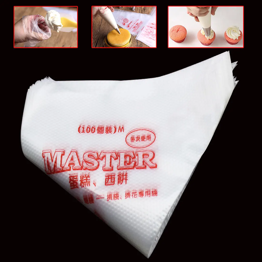 Lovely 100Pcs Christmas Kitchen Accessories Disposable Pastry Bag Icing Piping Cake Pastry Cupcake Decorating Bags
Lovely 100Pcs Christmas Kitchen Accessories Disposable Pastry Bag Icing Piping Cake Pastry Cupcake Decorating Bags