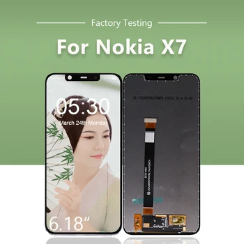 10pcs/lot for Nokia X7/7.1 Plus LCD with Touch Screen Digitizer Assembly for Nokia X7 Display Panel Free Shipping DHL EMS
10pcs/lot for Nokia X7/7.1 Plus LCD with Touch Screen Digitizer Assembly for Nokia X7 Display Panel Free Shipping DHL EMS