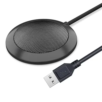 USB Plug 360 degree computer tabletop PC Omnidirectional Condenser Boundary microphone for Recording,Gaming,Skype, VoIP Call
USB Plug 360 degree computer tabletop PC Omnidirectional Condenser Boundary microphone for Recording,Gaming,Skype, VoIP Call