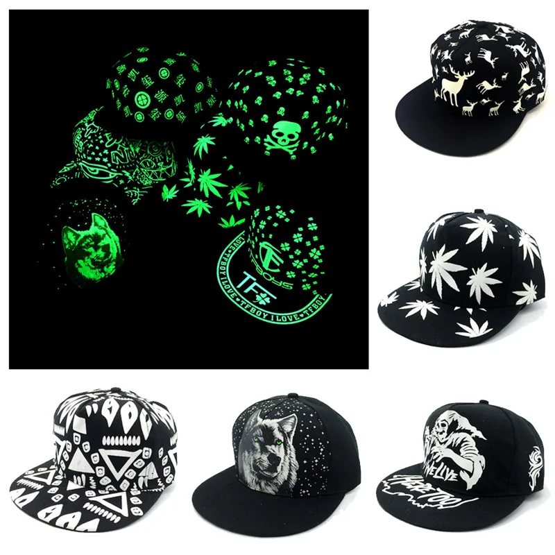 Fluorescence Baseball Cap Women Men Fashion Universal Design Snapback Caps Luminous Sport Casquette Hip Hop B-Boying Hat
Fluorescence Baseball Cap Women Men Fashion Universal Design Snapback Caps Luminous Sport Casquette Hip Hop B-Boying Hat