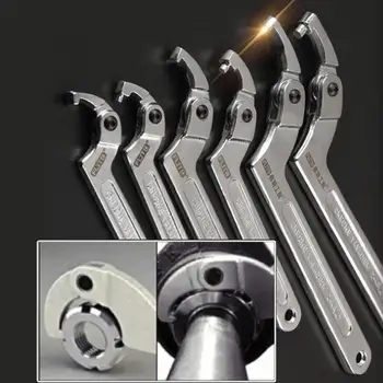 Multifunctional Chrome Vanadium Adjustable Square Head and Round Head Spanner Hook Wrench Tools Hand Tool
Multifunctional Chrome Vanadium Adjustable Square Head and Round Head Spanner Hook Wrench Tools Hand Tool