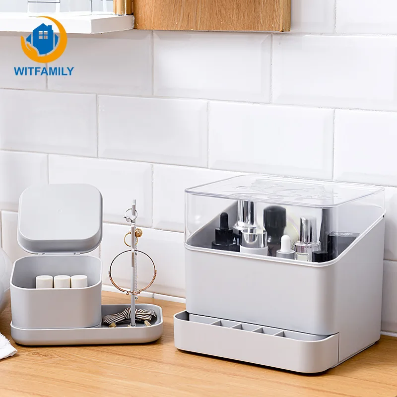 Jewelry Container Make up Case Cosmetic Office Boxes Make Up Container Boxes Plastic Storage Box Makeup Drawers Organizer Box
Jewelry Container Make up Case Cosmetic Office Boxes Make Up Container Boxes Plastic Storage Box Makeup Drawers Organizer Box