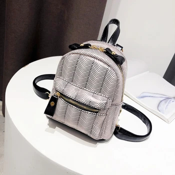 2018 Fashion Women's Backpack Children's Bag Mini Bag Female Cute Girl Backpack Small Bag Mochila Feminina Escolar Black Silver 
2018 Fashion Women's Backpack Children's Bag Mini Bag Female Cute Girl Backpack Small Bag Mochila Feminina Escolar Black Silver
