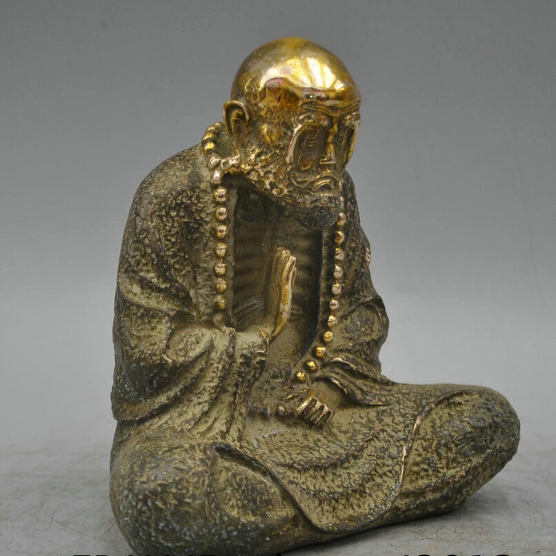 bi003721 7 Bronze Copper Buddhism Dharma Eighteen Rohan Buddha Sculpture Statue
bi003721 7 Bronze Copper Buddhism Dharma Eighteen Rohan Buddha Sculpture Statue