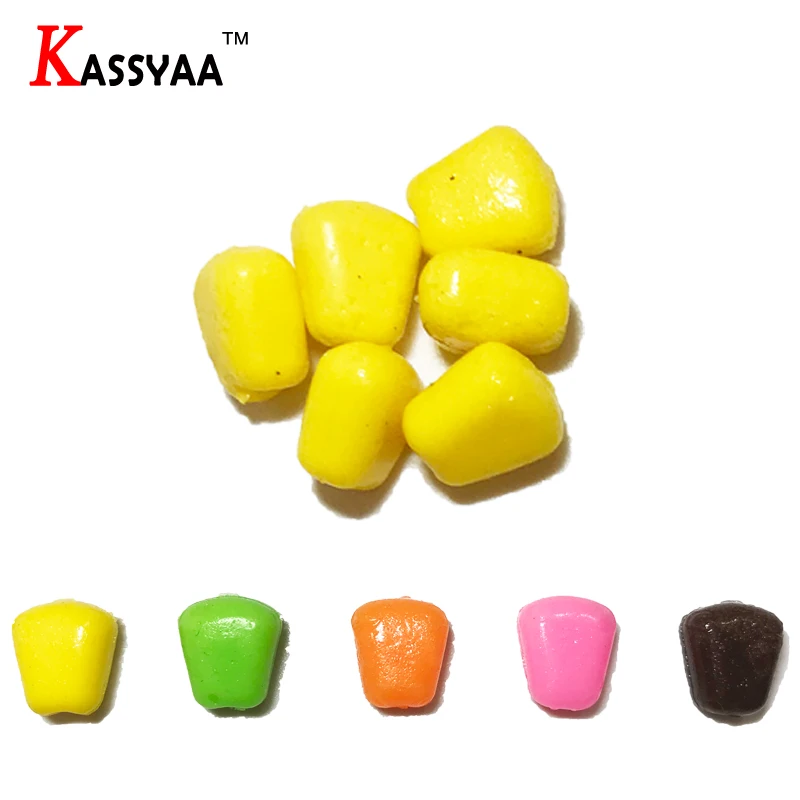 KASSYAA 10-50 шт 10 мм 0 4 г мягкие приманки Корн запах карпа плавающие воблеры