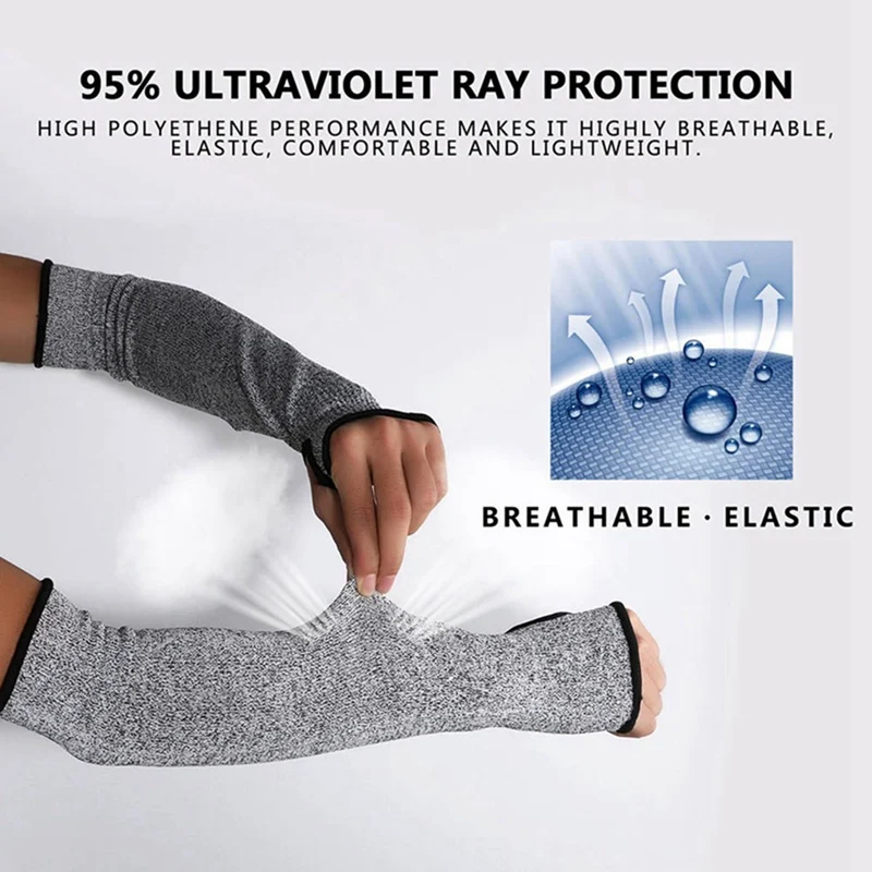 Level 5 Safety Cut Heat Resistant Sleeves Arm Guard Protection Armband Gloves Workplace Safety Protection Defensive laborgloves
Level 5 Safety Cut Heat Resistant Sleeves Arm Guard Protection Armband Gloves Workplace Safety Protection Defensive laborgloves
