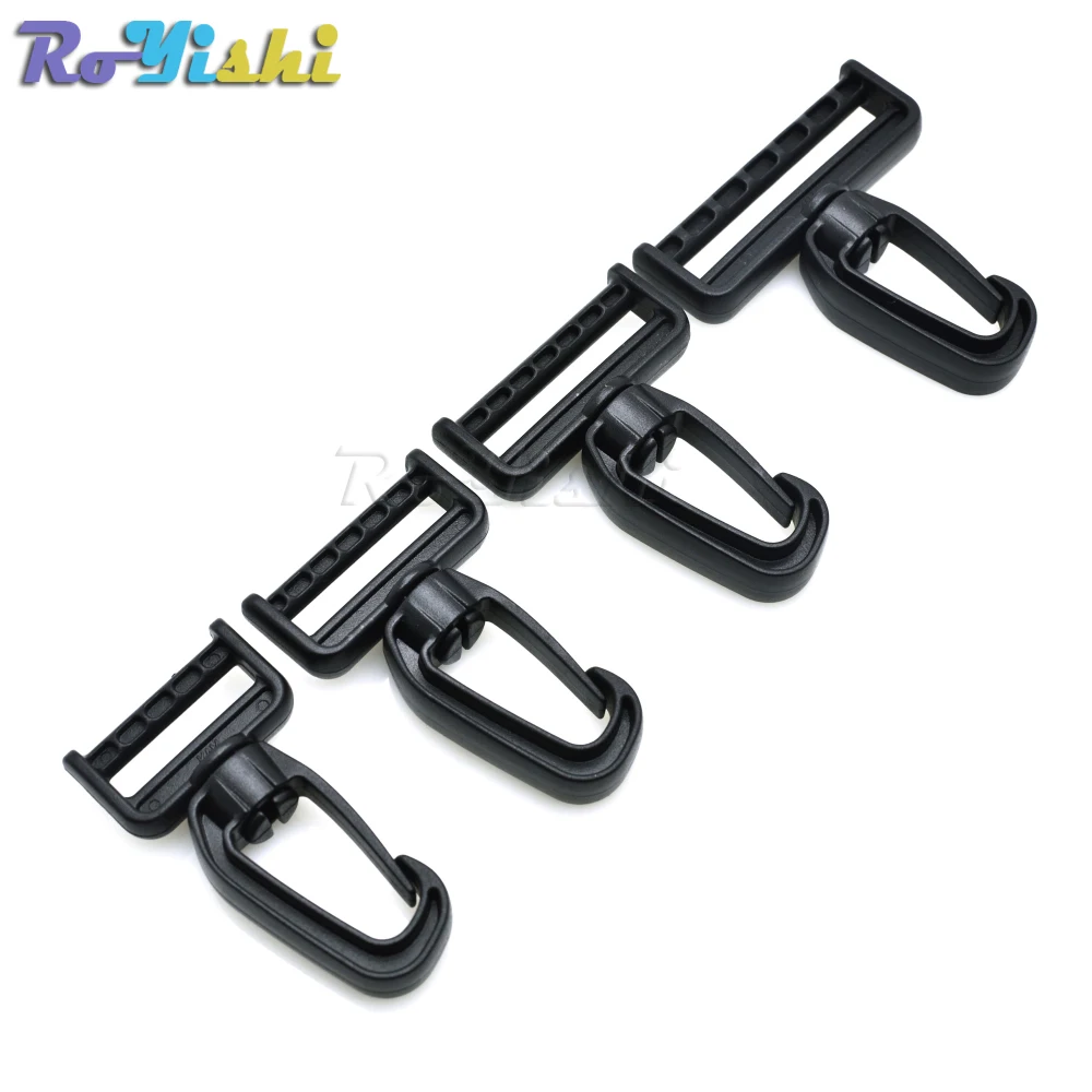 Plastic Swivel Snap Hooks for Bag Belts Straps Keychain Clasp Backpack Accessories
Plastic Swivel Snap Hooks for Bag Belts Straps Keychain Clasp Backpack Accessories
