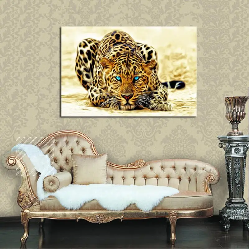 1 Piece picture Hot Sell Abstract Leopard Modern Home Wall Decor painting Canvas Art HD Print Painting for living room
1 Piece picture Hot Sell Abstract Leopard Modern Home Wall Decor painting Canvas Art HD Print Painting for living room