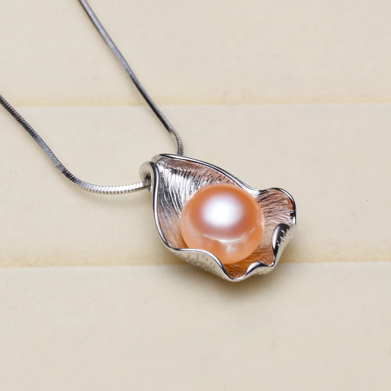 Small incense wind S925 Sterling silver Shell shape 8-9mm Natural pearl Pendant Fashion pearl pendant For women
Small incense wind S925 Sterling silver Shell shape 8-9mm Natural pearl Pendant Fashion pearl pendant For women