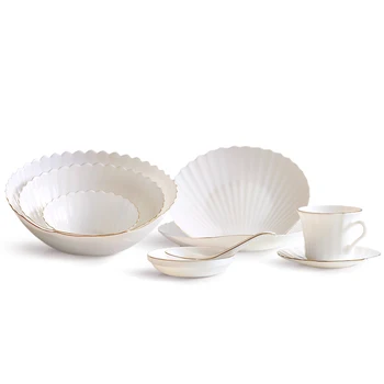 3pcs/set Heat-resistant Gold edge White Opal Glass Porcelain Deep Plates Dishes Tableware Steak Salad Sushi Breakfast Dish Plate
3pcs/set Heat-resistant Gold edge White Opal Glass Porcelain Deep Plates Dishes Tableware Steak Salad Sushi Breakfast Dish Plate