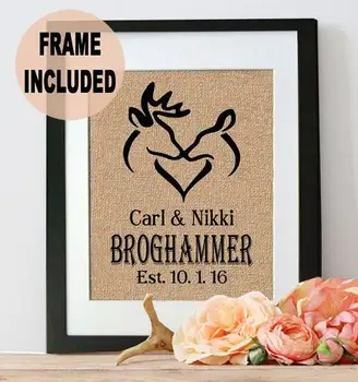 Personalized Burlap Print, Wedding Gift, Burlap Framed Art/Hunting Wedding Gifts, Wedding Gifts for Hunters, Deer Wedding Gift
Personalized Burlap Print, Wedding Gift, Burlap Framed Art/Hunting Wedding Gifts, Wedding Gifts for Hunters, Deer Wedding Gift
