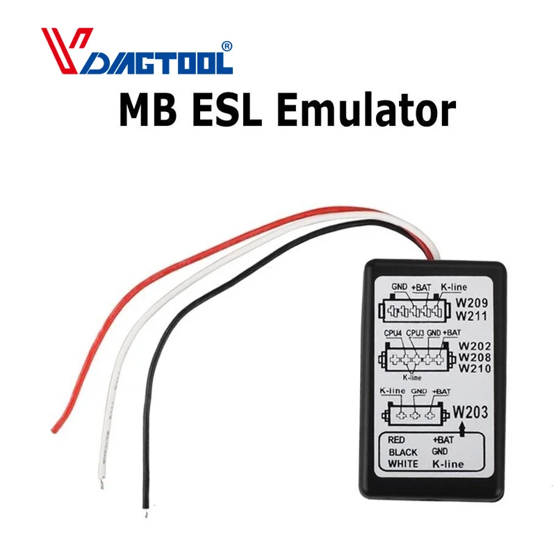 MB ESL Emulator Auto Key Programmer OBD2 Code for mercedes esl emulator for W202, W208, W210, W203, W211, W639 FREE SHIPPING
MB ESL Emulator Auto Key Programmer OBD2 Code for mercedes esl emulator for W202, W208, W210, W203, W211, W639 FREE SHIPPING