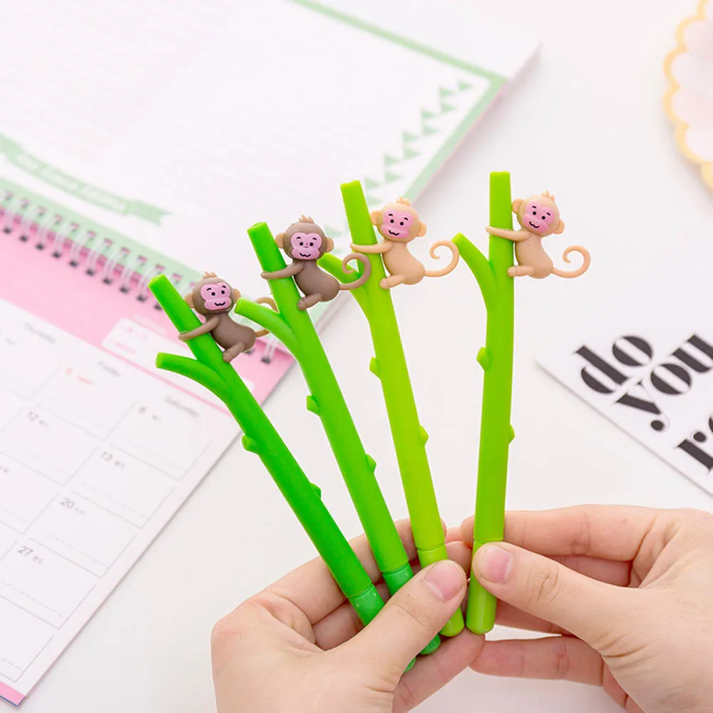 2Pcs Monkey Gel Pens Novelty Stationery Cute Cartoon Gel Pen and Pencils Student Signature Pen Kawaii School Supplies
2Pcs Monkey Gel Pens Novelty Stationery Cute Cartoon Gel Pen and Pencils Student Signature Pen Kawaii School Supplies
