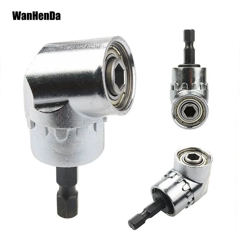 105 Degree Angle Extension Right Driver Drilling Shank Screwdriver Magnetic 1/4 Inch Hex Drill Bit Socket Holder Adaptor wrench 
105 Degree Angle Extension Right Driver Drilling Shank Screwdriver Magnetic 1/4 Inch Hex Drill Bit Socket Holder Adaptor wrench