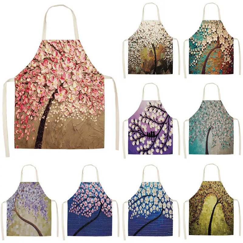 1Pcs Flower Tree Printed Cotton Linen Sleeveless Aprons Home Cleaning Kitchen Cooking Baking Apron For Women Men 53*65cm WQ0008
1Pcs Flower Tree Printed Cotton Linen Sleeveless Aprons Home Cleaning Kitchen Cooking Baking Apron For Women Men 53*65cm WQ0008