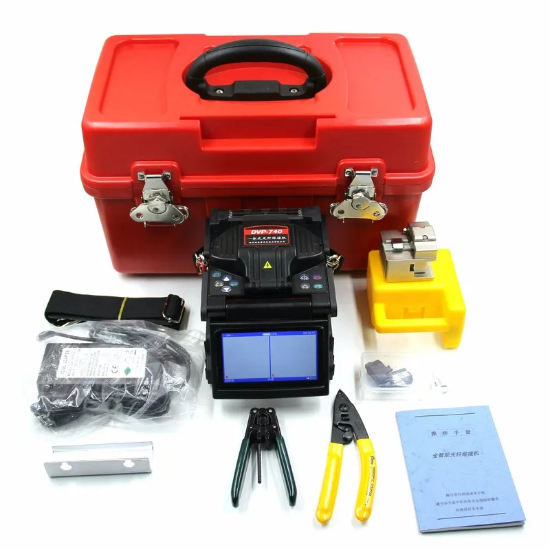 DVP-740 FTTH Optical Fiber ARC Fusion Splicer Original Multi-language FTTH Fiber Optic Splicing Machine Fusion Splicer
DVP-740 FTTH Optical Fiber ARC Fusion Splicer Original Multi-language FTTH Fiber Optic Splicing Machine Fusion Splicer