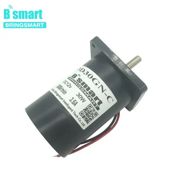 Bringsmart 3D30GN-CC 1800rpm 24V DC Permanent Magnet Machine 30W Mini Gear Electric Motor Engine CCW/CW High Speed Motor
Bringsmart 3D30GN-CC 1800rpm 24V DC Permanent Magnet Machine 30W Mini Gear Electric Motor Engine CCW/CW High Speed Motor