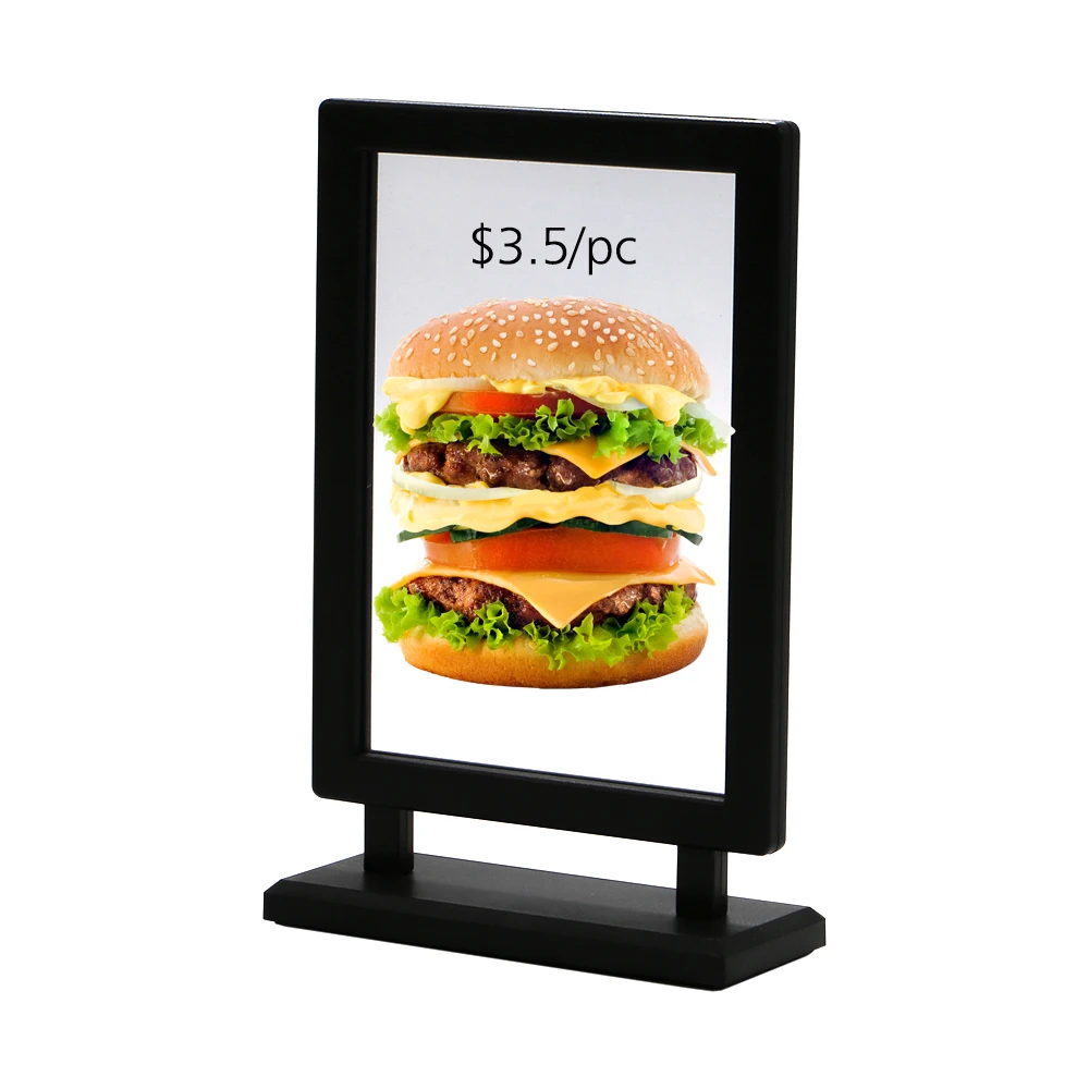 A5 Menu Stand Counter Cashier Desk Sign Holder Menu Stand Plastic Frame Photo Frame Advertising Food Poster Frame Price Display
A5 Menu Stand Counter Cashier Desk Sign Holder Menu Stand Plastic Frame Photo Frame Advertising Food Poster Frame Price Display