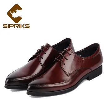 Sipriks Imported Italian Shoes Mens Cow Leather Dress Shoes Party Wear Formal Tuxedo Shoes For Boss Male Business Burgundy Black
Sipriks Imported Italian Shoes Mens Cow Leather Dress Shoes Party Wear Formal Tuxedo Shoes For Boss Male Business Burgundy Black