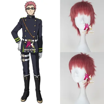 Japan Anime Seraph of the End mens Shiho Kimizuki cosplay wig Shiho Kimizuki role play pink short hair costumes
Japan Anime Seraph of the End mens Shiho Kimizuki cosplay wig Shiho Kimizuki role play pink short hair costumes