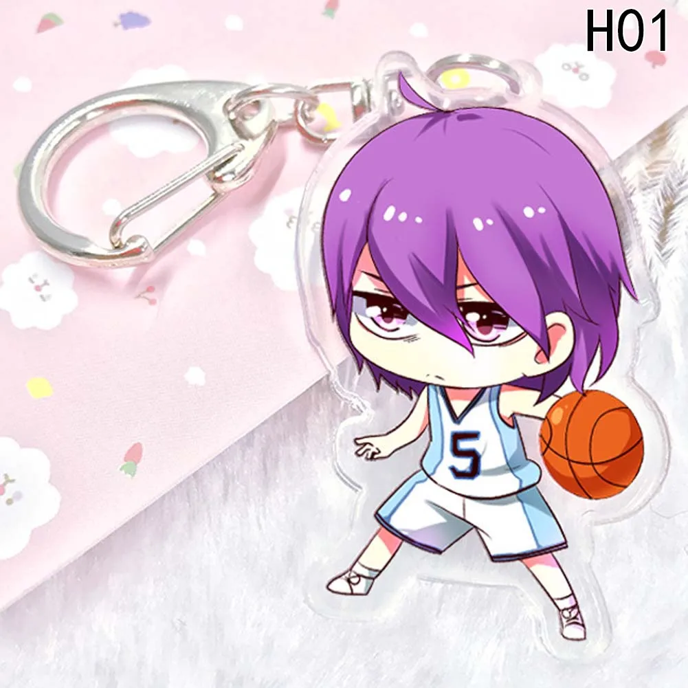 Kuroko no Basket acrylic Keychain Pendant Car Key Accessories Cute Japanese Cartoon Kuroko's Basketball
Kuroko no Basket acrylic Keychain Pendant Car Key Accessories Cute Japanese Cartoon Kuroko's Basketball