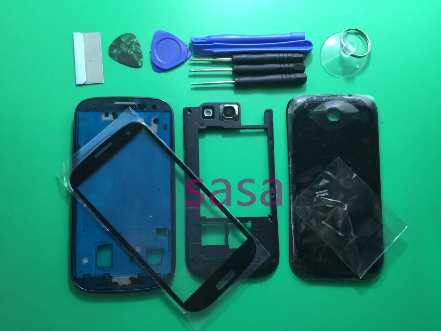 Replacement Parts for Samsung galaxy s3 i9300 i9305 9300i housing full set Cover Carcase case siii Accessories+Screen Glass Lens
Replacement Parts for Samsung galaxy s3 i9300 i9305 9300i housing full set Cover Carcase case siii Accessories+Screen Glass Lens