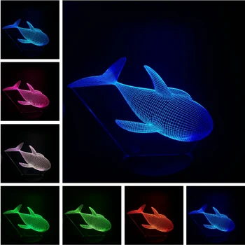 Lovely Whale 3D Led Night Light Lighting Animal Projection Baby Bedside Table Lamp USB LED Luminaria Electronic Gadget Decor 
Lovely Whale 3D Led Night Light Lighting Animal Projection Baby Bedside Table Lamp USB LED Luminaria Electronic Gadget Decor