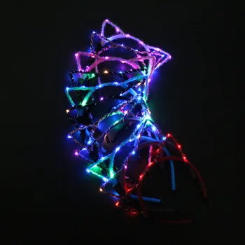 Luminous Cat Ears Leopard Print Glow Headband Blinking Concert Night Club Halloween Glow Party Supplies Festive Party Supplies
Luminous Cat Ears Leopard Print Glow Headband Blinking Concert Night Club Halloween Glow Party Supplies Festive Party Supplies