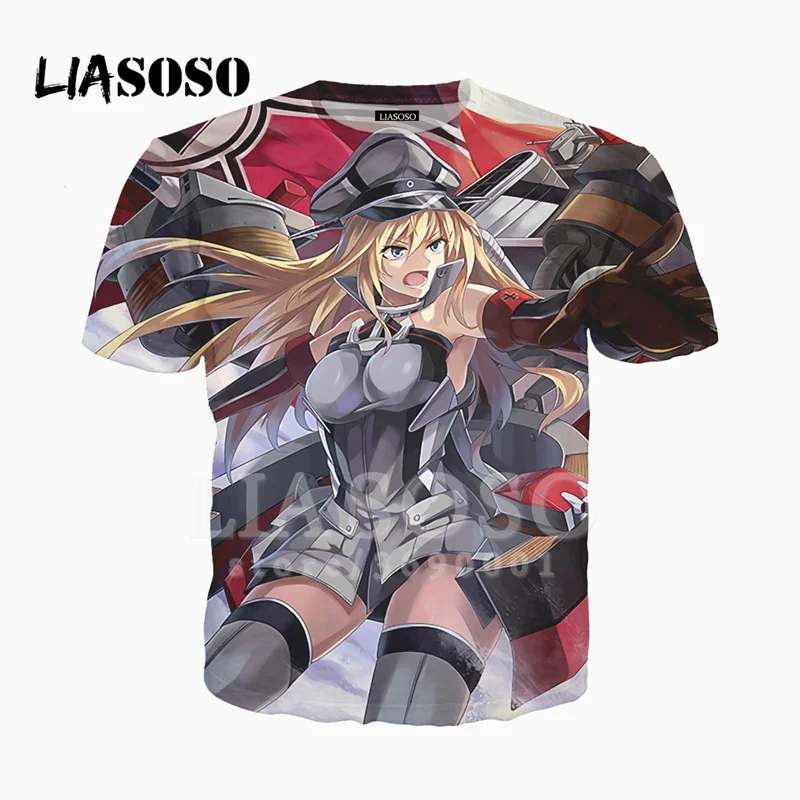 LIASOSO 3D Print Women Men Anime Kantai Collection Kawaii Girl Tshirt Summer T-shirt Casual Pullover Harajuku O-neck Tops X2354
LIASOSO 3D Print Women Men Anime Kantai Collection Kawaii Girl Tshirt Summer T-shirt Casual Pullover Harajuku O-neck Tops X2354