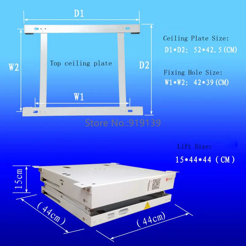 3 ways scissor projector lift pic 5
