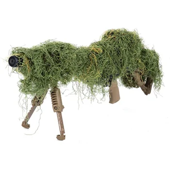 1.2M Airsoft Hunting Blind Ropes Camouflage Ghillie Suit Accessories Elastic Synthetic Fiber Mlitary CS Hunting Blind Gun Wraps
1.2M Airsoft Hunting Blind Ropes Camouflage Ghillie Suit Accessories Elastic Synthetic Fiber Mlitary CS Hunting Blind Gun Wraps