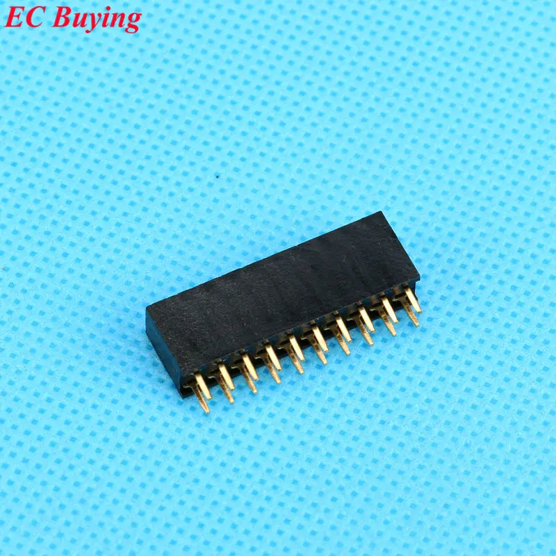 20pcs/lot 2.54mm 2X10 Pin Double Row Female 10P Straight Header Pitch Socket Strip
20pcs/lot 2.54mm 2X10 Pin Double Row Female 10P Straight Header Pitch Socket Strip