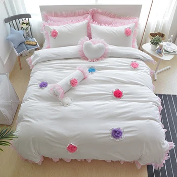 Princess style Bedding set soft Fleece fabric cover bed skirt duvet cover sets comforter winter bedding sets 4/6pcs
Princess style Bedding set soft Fleece fabric cover bed skirt duvet cover sets comforter winter bedding sets 4/6pcs