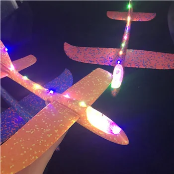 35cm DIY Hand Throw Fly Glider Planes Foam Aeroplane Model AirPlane Outdoor Game Glow in the Dark Toys for Children Gift
35cm DIY Hand Throw Fly Glider Planes Foam Aeroplane Model AirPlane Outdoor Game Glow in the Dark Toys for Children Gift