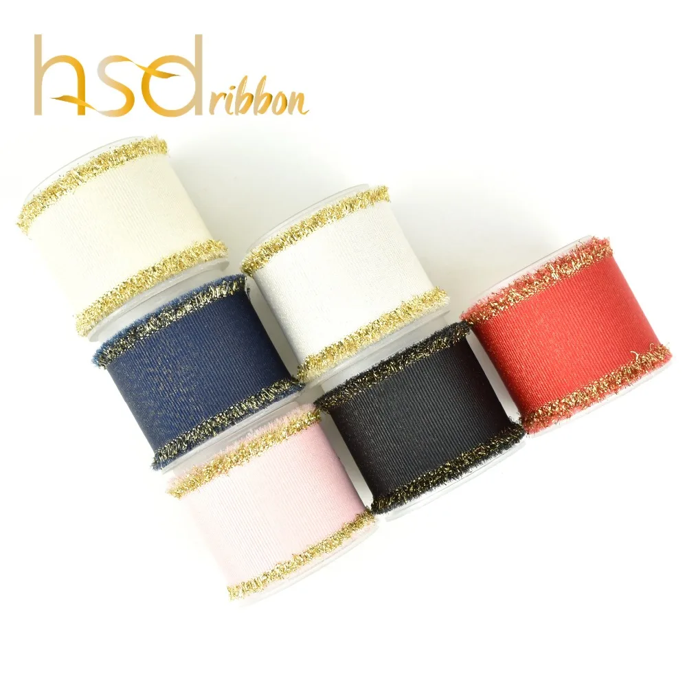 HSDRibbon all kinds of sizes and colorful solid Gold purl grosgrain fringe ribbon
HSDRibbon all kinds of sizes and colorful solid Gold purl grosgrain fringe ribbon