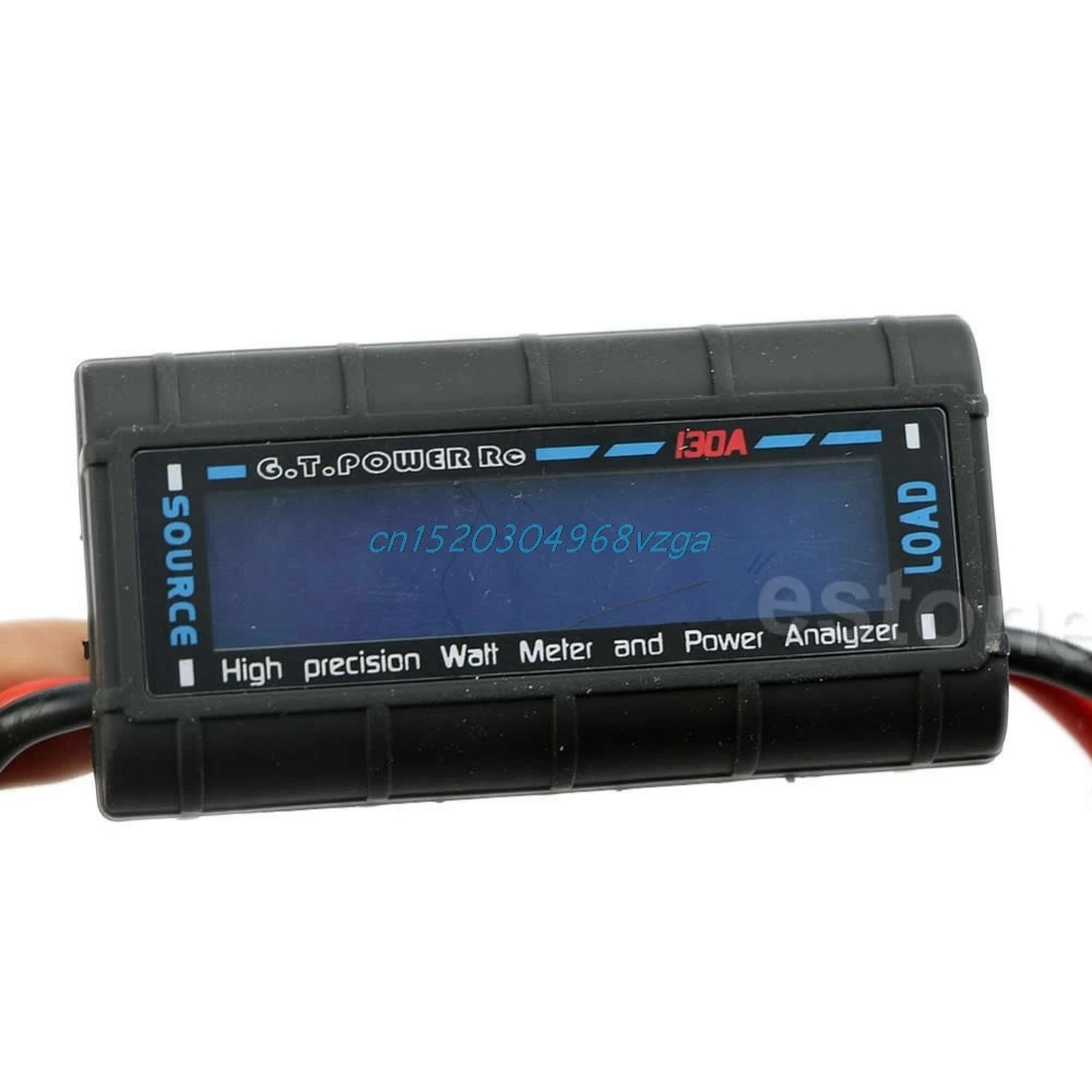 Watt Meter and Power Analyzer High Precision LCD 60V GT-Power G.T.POWER RC 130A #H028#
Watt Meter and Power Analyzer High Precision LCD 60V GT-Power G.T.POWER RC 130A #H028#