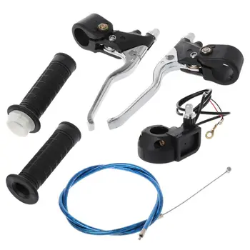 One Set Hand Grips Kill Switch Twist Throttle Cable Brake Levers For 47cc 49cc Mini Pocket Bike
One Set Hand Grips Kill Switch Twist Throttle Cable Brake Levers For 47cc 49cc Mini Pocket Bike