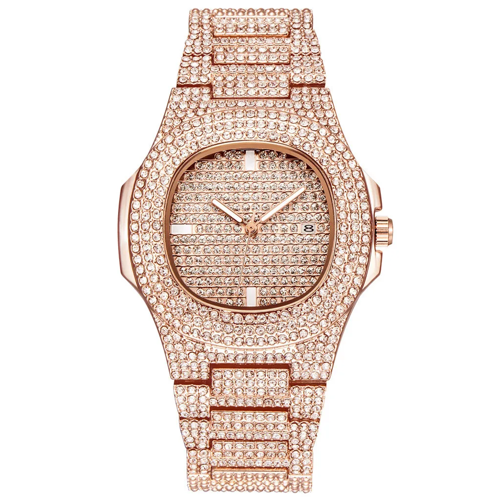 Vansvar Fashion Steel Belt Calendar Watch Full Of Diamonds Wrist Watch Wristwatches women wrist watch montre femme 2019 clock
Vansvar Fashion Steel Belt Calendar Watch Full Of Diamonds Wrist Watch Wristwatches women wrist watch montre femme 2019 clock
