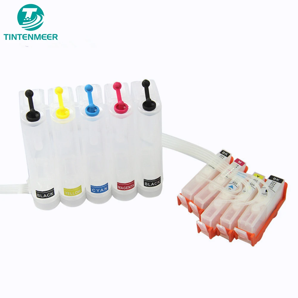 TINTENMEER 5 color ciss for hp C309 C310 C410 C510 confirm model before buying contnuous ink system 178 cartridge
TINTENMEER 5 color ciss for hp C309 C310 C410 C510 confirm model before buying contnuous ink system 178 cartridge