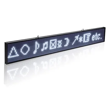 50cm 16*96Pixe LED Signs P5mm SMD WIFI Wireless or USB Programmable Scrolling information Message Advertising Display Board
50cm 16*96Pixe LED Signs P5mm SMD WIFI Wireless or USB Programmable Scrolling information Message Advertising Display Board