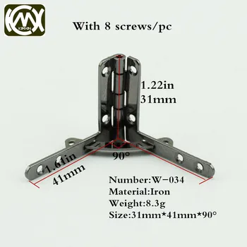 31*41mm 20pc In stock iron hinge box Jewelry box hardware hinges Cabinet hinges furniture Woodenbox hinge 90 degree kimxin w034
31*41mm 20pc In stock iron hinge box Jewelry box hardware hinges Cabinet hinges furniture Woodenbox hinge 90 degree kimxin w034