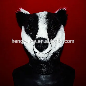 Popular Fancy Dress Animal Head Rubber Latex Badger Mask for Halloween Masquerade Carnival
Popular Fancy Dress Animal Head Rubber Latex Badger Mask for Halloween Masquerade Carnival